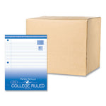Loose Leaf Paper, 8 x 10.5, 3-Hole Punched, College Rule, White, 150 Sheets/Pack, 24 Packs/Carton, Ships in 4-6 Business Days