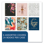 Studio Series Notebook, 1-Subject, College Rule, Assorted Cover Set 3, (70) 11 x 9 Sheets, 24/CT, Ships in 4-6 Business Days