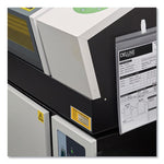 PermaTrack Metallic Asset Tag Labels, Laser Printers, 2 x 3.75, Silver, 8/Sheet, 8 Sheets/Pack