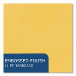 Pocket Folder, 0.5" Capacity, 11 x 8.5, Gold, 25/Box, 10 Boxes/Carton, Ships in 4-6 Business Days