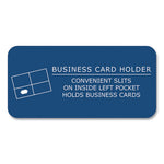 Pocket Folder with 3 Fasteners, 0.5" Capacity, 11 x 8.5, Black, 25/Box, 10 Boxes/Carton, Ships in 4-6 Business Days