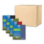 Earthtones BioBased 3 Subject Notebook, Med/College Rule, Random Asst Covers, (120) 11x9 Sheets, 24/CT,Ships in 4-6 Bus Days