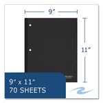 Earthtones Wireless 1 Subject Notebook, Med/College Rule, Random Asst Covers, (70) 11x8.5 Sheets, 24/CT,Ships in 4-6 Bus Days