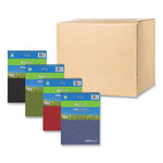 Earthtones BioBased 1 Subject Notebook, Med/College Rule, Asst Covers, (70) 8.5x11.5 Sheets, 24/CT, Ships in 4-6 Bus Days