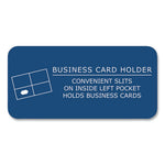 Pocket Folder with 3 Fasteners, 0.5" Capacity, 11 x 8.5, White, 25/Box, 10 Boxes/Carton, Ships in 4-6 Business Days