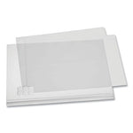 Self-Adhesive Water-Resistant Sign Holder, 11 x 17, Clear Frame, 5/Pack