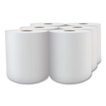 Select Roll Paper Towels, 1-Ply, 7.9" x 800 ft, White, 6/Carton