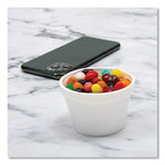 Bowl Containers, 4 oz, White, Foam, 1,000/Carton