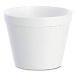 Foam Containers, 24 oz, White, 25/Bag, 20 Bags/Carton