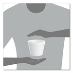 Foam Containers, 24 oz, White, 25/Bag, 20 Bags/Carton