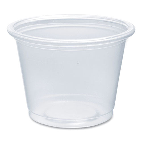 Conex Complements Portion/Medicine Cups, 1 oz, Clear, 125/Bag, 20 Bags/Carton