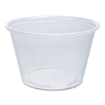 Conex Complements Portion/Medicine Cups, 4 oz, Clear, 125/Bag, 20 Bags/Carton