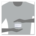 Bare Eco-Forward RPET Deli Containers, ProPlanet Seal, 8 oz, 4.6" Diameter x 1.8"h, Clear, Plastic, 500/Carton