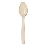 Guildware Cutlery Sweetheart Polystyrene Tableware, Teaspoons, Champagne, 1000/Carton