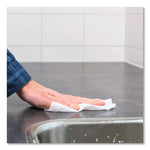 Disinfectant Wipes, 1-Ply, 8 x 6, Lemon, White, 800/Dispenser Bucket, 2 Buckets/Carton
