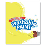Washable Paint, Peach, 16 oz Bottle