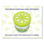 Super Odor Eliminator, Zesty Lemon and Lime, 14 oz Jar, 6/Carton