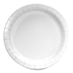 Paper Dinnerware, Plate, 6", White, 1,000/Carton