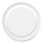 Paper Dinnerware, Plate, 6", White, 1,000/Carton