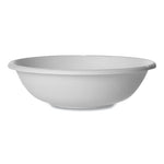 Vanguard Renewable and Compostable Sugarcane Bowls, 16 oz, White, 800/Carton