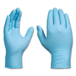 Industrial Nitrile Gloves, Powder-Free, 5 mil, Blue, Large, 100 Gloves/Box, 10 Boxes/Carton