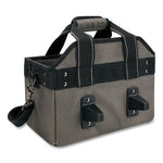 Arsenal 5844 Bucket Truck Tool Bag w/Tethering Attachment Points, 8 Compartments, 13 x 7.5 x 7.5, Gray, Ships in 1-3 Bus Days