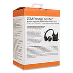 ZuM BT Prestige Combo Binaural Over The Head Headset with USB Dongle, Black
