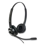 ZuM ZuMRJ9B Binaural Over The Head Headset, Black