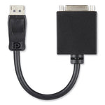 DisplayPort to DVI Adapter, 5", Black