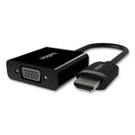 HDMI to VGA + 3.5mm Audio Adapter, 5", Black