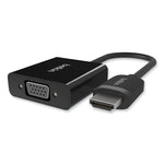 HDMI to VGA + 3.5mm Audio Adapter, 5", Black