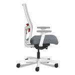 Ignition 2.0 4-Way Stretch Mid-Back Mesh Task Chair, Supports 300 lb, 17" to 20" Seat Height, Basalt/Fog/White