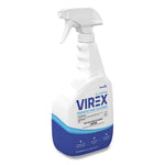 Virex All-Purpose Disinfectant Cleaner, Citrus Scent, 32 oz Spray Bottle, 8/Carton