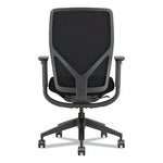 Flexion Mesh Back Task Chair, Supports Up to 300 lb, 14.81" to 19.7" Seat Height, 24" Back Height, Black