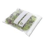 Zipper Bags, 1.73 mil, 10.5" x 10.98", Clear, 250/Carton