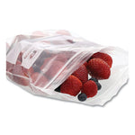 Zipper Bags, 1.73 mil, 7" x 7.99", Clear, 500/Carton