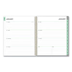 Sophie Frosted Weekly/Monthly Planner, Sophie Floral Artwork, 11 x 8.5, Multicolor Cover, 12-Month (Jan to Dec): 2024