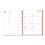 Fly By Frosted Weekly/Monthly Planner, Fly By Butterflies Artwork, 11 x 8.5, Blush/Pink Cover, 12-Month (Jan to Dec): 2024