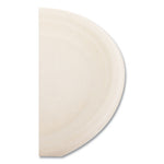 Bagasse PFAS-Free Dinnerware, Plate, 6" dia, Tan, 1,000/Carton