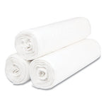 High-Density Commercial Can Liners Value Pack, 30 gal, 9 mic, 30" x 36", Natural, 25 Bags/Roll, 20 Interleaved Rolls/Carton