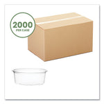 Portion Pots, 2 oz, Clear, 2,000/Carton