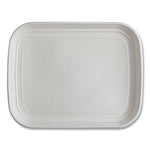 Regalia Renewable Sugarcane Tray, 13 x 17 x 1.3, White, 100/Carton