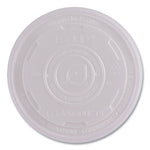 World Art PLA-Laminated Soup Container Lids, Fits 8 oz Sizes, Translucent, Plastic, 50/Pack, 20 Packs/Carton