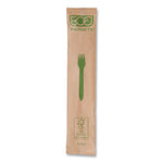 Wood Cutlery, Fork, Natural, 500/Carton