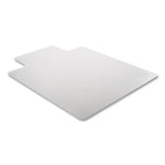 DuraMat Moderate Use Chair Mat for Low Pile Carpeting, Lipped, 36 x 48, Clear, 25/Pallet