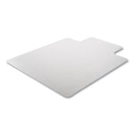 DuraMat Moderate Use Chair Mat for Low Pile Carpeting, Lipped, 36 x 48, Clear, 25/Pallet