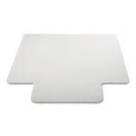 DuraMat Moderate Use Chair Mat for Low Pile Carpeting, Lipped, 36 x 48, Clear, 25/Pallet