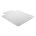 DuraMat Moderate Use Chair Mat for Low Pile Carpeting, Lipped, 45 x 53, Clear, 50/Pallet