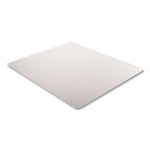 DuraMat Moderate Use Chair Mat for Low Pile Carpeting, Rectangular, 46 x 60, Clear, 25/Pallet