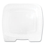 Handi-Lock Single Compartment Food Container, 5.63 w x 3.25 d, Clear, Plastic, 500/Carton